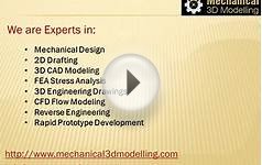 3D Mechanical Engineering Design Services at Hitech CADD