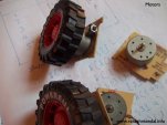 Differential steering wheels