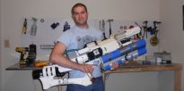 3 D printed railgun