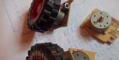 Robot wheels and motors