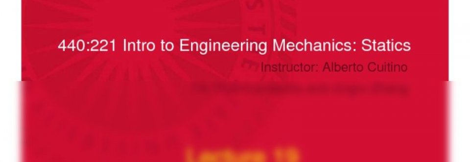 Engineering Mechanics Statics PDF