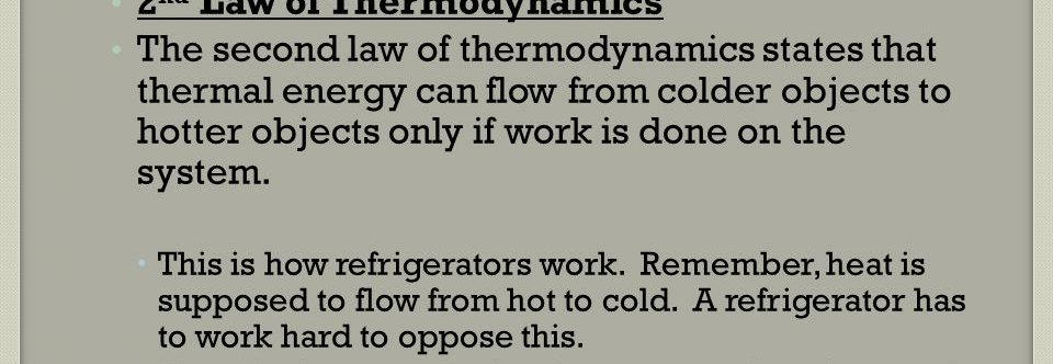 Second law of thermodynamics states