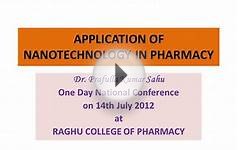 APPLICATION of NANOTECHNOLOGY in PHARMACY