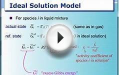 Chemical Engineering Thermodynamics II Flipped-class video