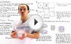 First and Second Law of Thermodynamics