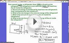 First Law of Thermodynamics Problem