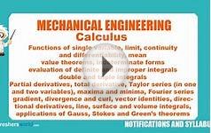 GATE 2016 - MECHANICAL ENGINEERING SYLLABUS