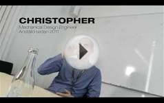 Interview with Christopher, Mechanical Design Engineer