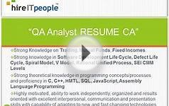 Senior Mechanical Engineer RESUME California